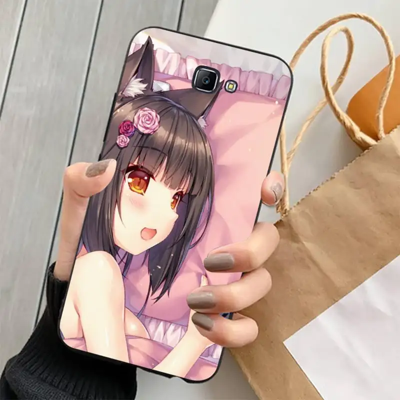 TOPLBPCS Nekopara Chocola чехол для телефона Samsung J 2 3 4 5 6 7 8 prime plus 2018 2017 2016 core | Мобильные