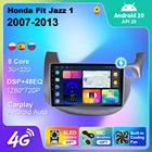 Автомагнитола 2 din для Honda Fit Jazz 2007-2013, мультимедийный проигрыватель с 4G, Wi-Fi, GPS-навигацией, без DVD