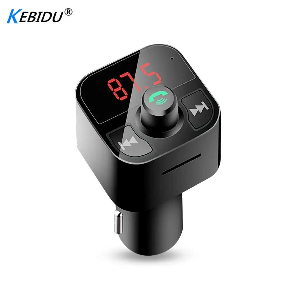 Автомобильное зарядное устройство Kebidu для громкой связи Bluetooth передатчик MP3