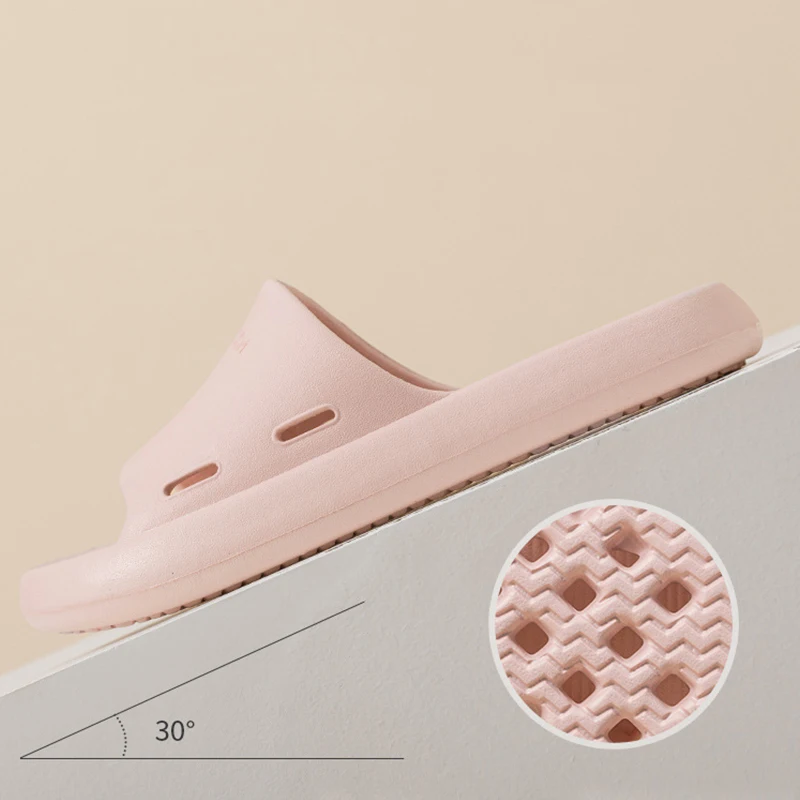 

Summer Slippers Women Hallow Out Non-slip Bathing Slippers Candy Colors Home Slippers Light Weight Soft Comfy Shoes