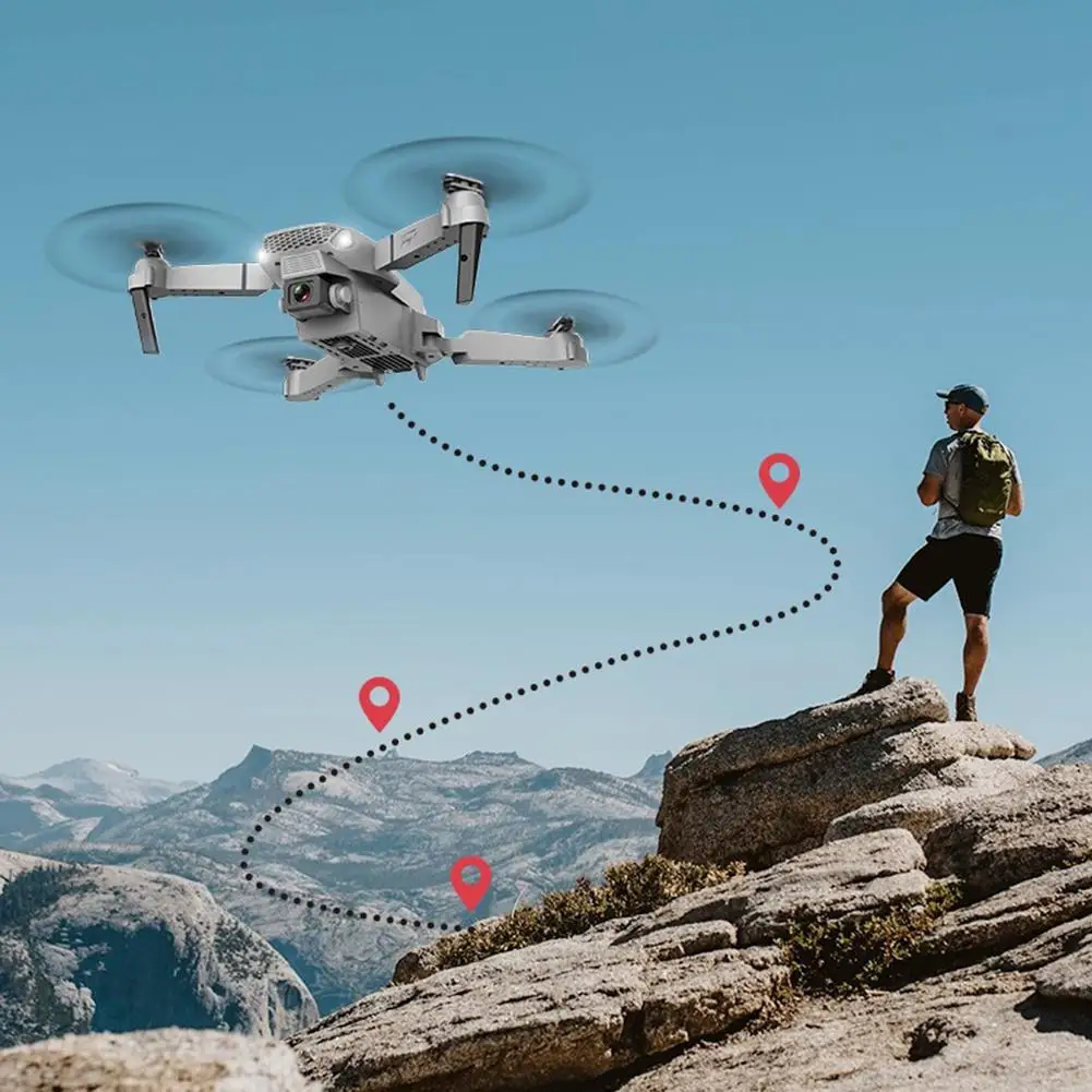 

E88 Drone 4k HD Dual Camera 1080P WiFi FPV Height Oreservation RC Quadcopter