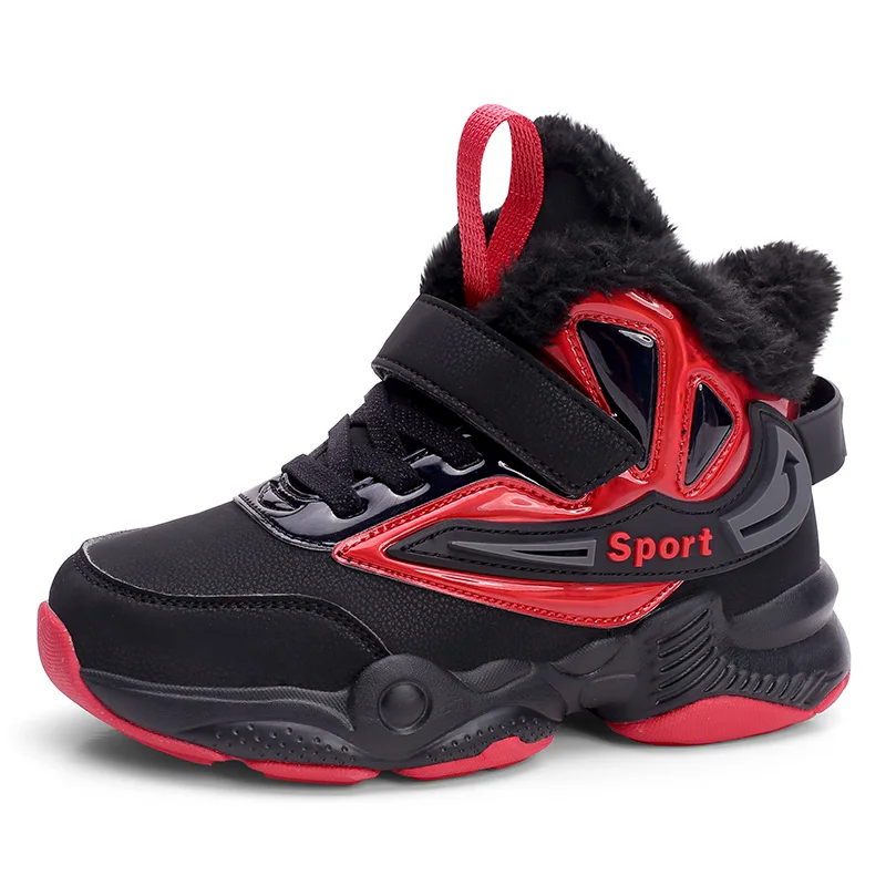 Ботинки для мальчиков зимние детские ботинки спортивная детская обувь кроссовки