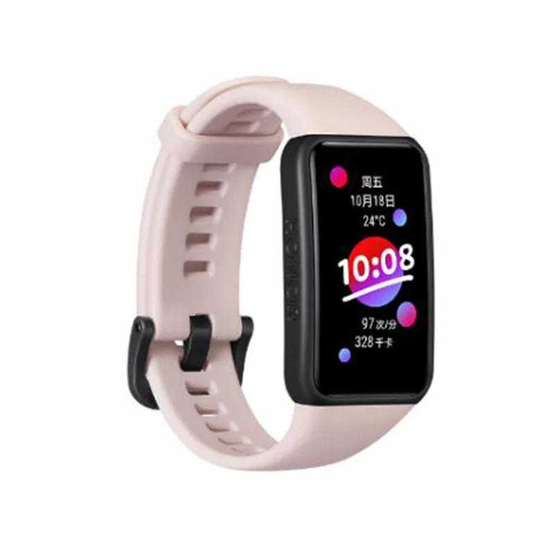 Новый оригинальный Смарт-браслет Honor Band 6 NFC цветной сенсорный экран 1 47 дюйма AMOLED