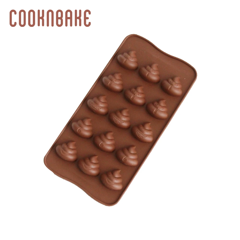 COOKNBAKE силиконовая форма для шоколада в форме какашки конфет мастики печенье