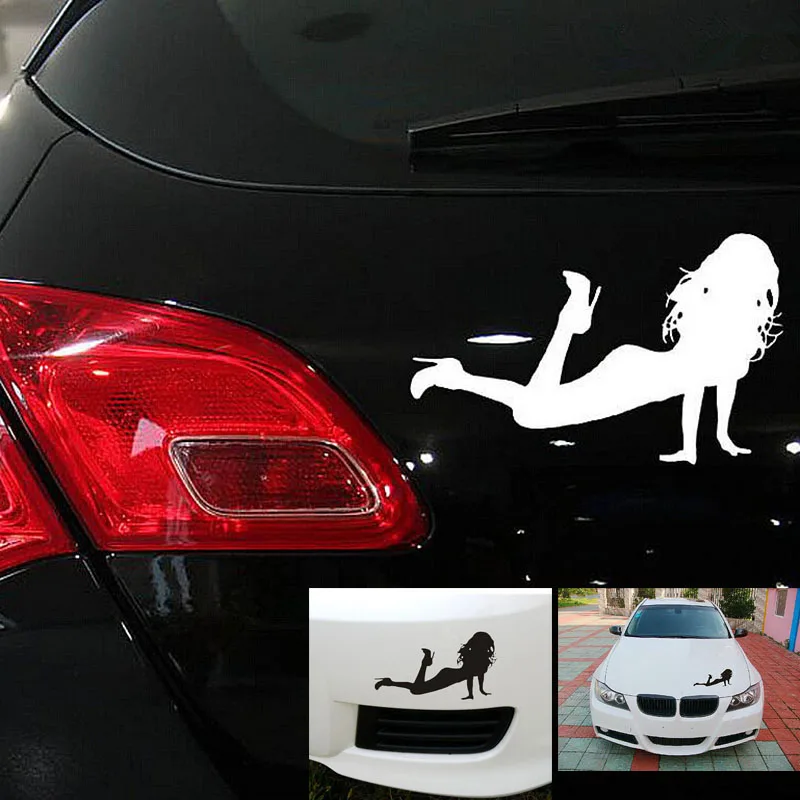 1 шт. Лидер продаж Новые сексуальные девушки автомобиля стикер футов Декор