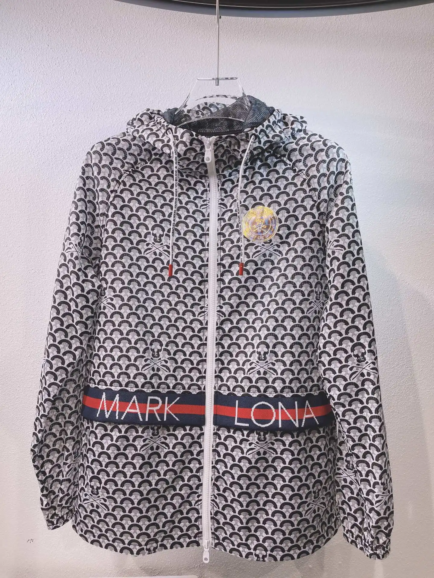 

Golf jacket winproof light man long thin