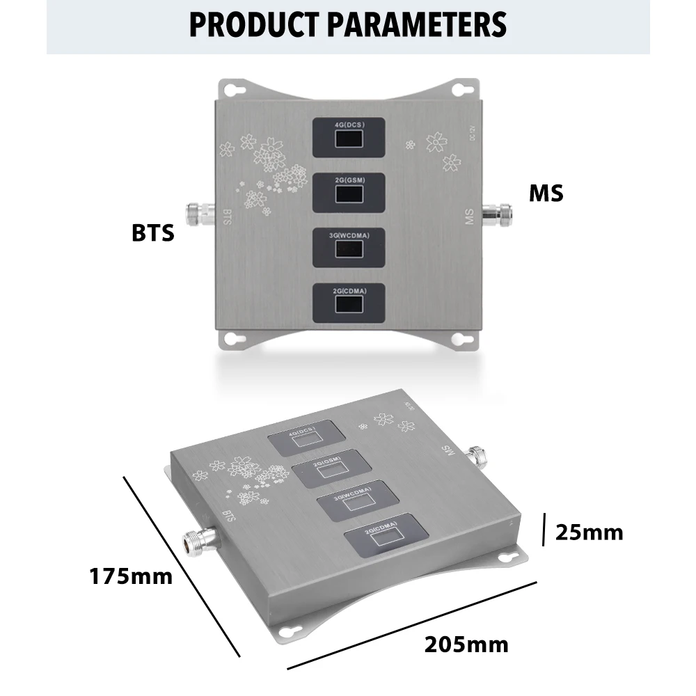 850 900 1800 2100 МГц Mobiele Telefoon Booster Signaal Versterker 2G 3G 4G LTE cellulaire Repeater CDMA GSM WCDMA набор|Генераторы