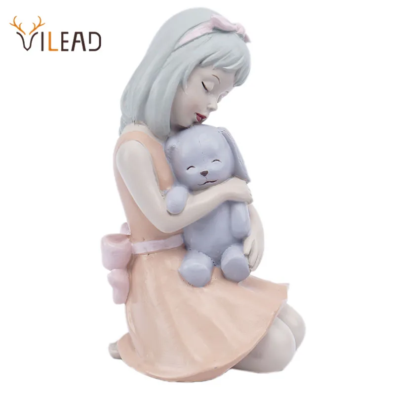 

Фигурка Девочки из смолы, украшение для гостиной, для детской спальни