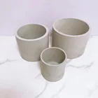 Круглая форма для горшка, форма для бетона и цемента для цветочного горшка, форма для горшка для сада, круглая форма для цемента, силиконовая форма для горшка