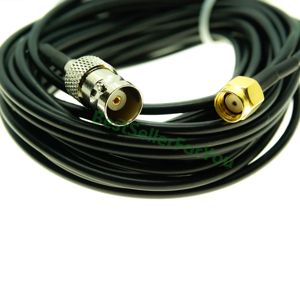 Extension RG174 Cable RPSMA Male to BNC Female Coaxial Connector Antenna Wifi | Обустройство дома