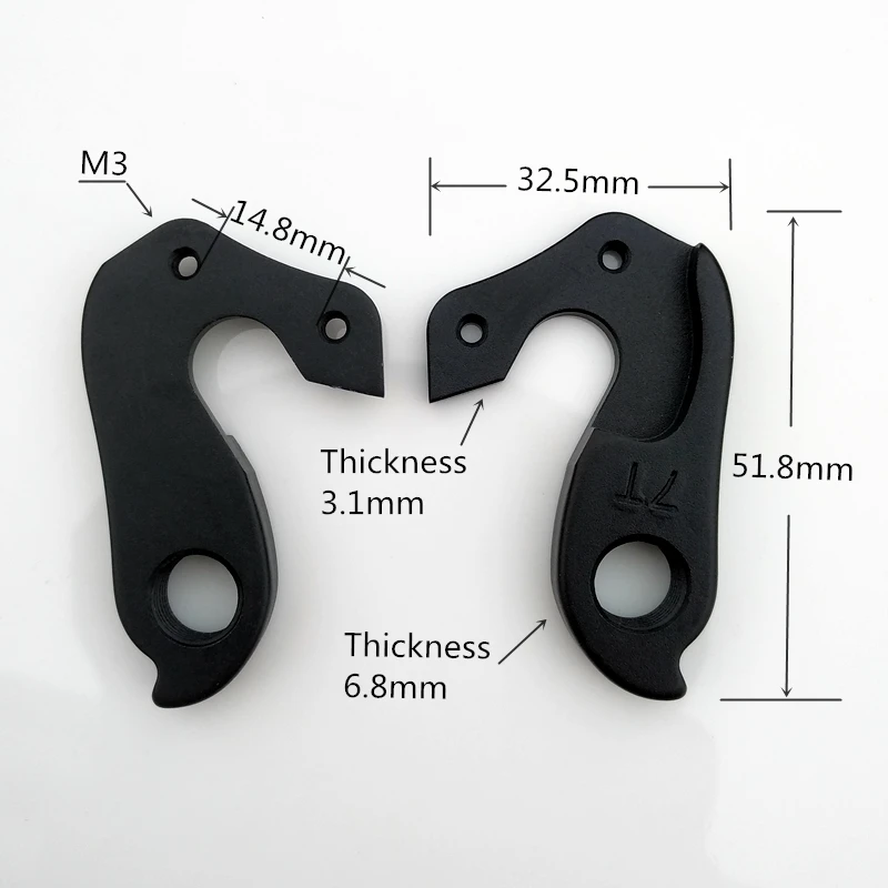 1 шт. Задний рычаг переключения передач для велосипеда mech dropout специализированных