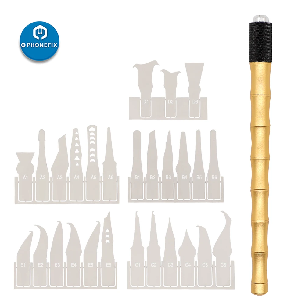 

Glue Scraper NAND CPU IC Chip Remove Tool Glue Remove Tool Kit for iPhone Repair Motherboard Scraper Cleaning Knife