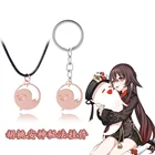 Genshin ударный брелок Hu Tao милый Призрак косплей кулон брелок для женщин мужчин ювелирные изделия подарок