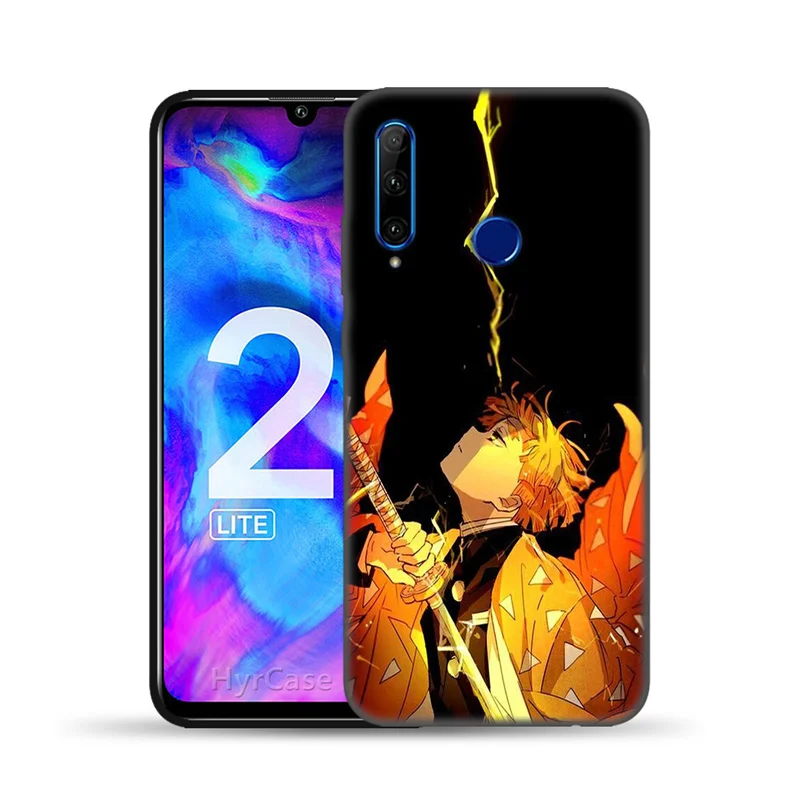 huawei silicone case Demon Slayer Japan Anime Phone Case For Huawei Honor 30 20i 10i 30i 9X 8X 8C 10X Honor20 Mate 20 10 Lite Pro Soft Silicone Cover cute phone cases huawei