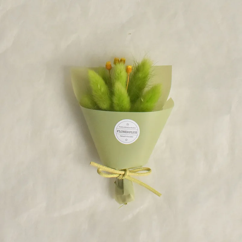 Миниатюрный смешанный букет сухих цветов настоящие сушеные цветы Подарочная