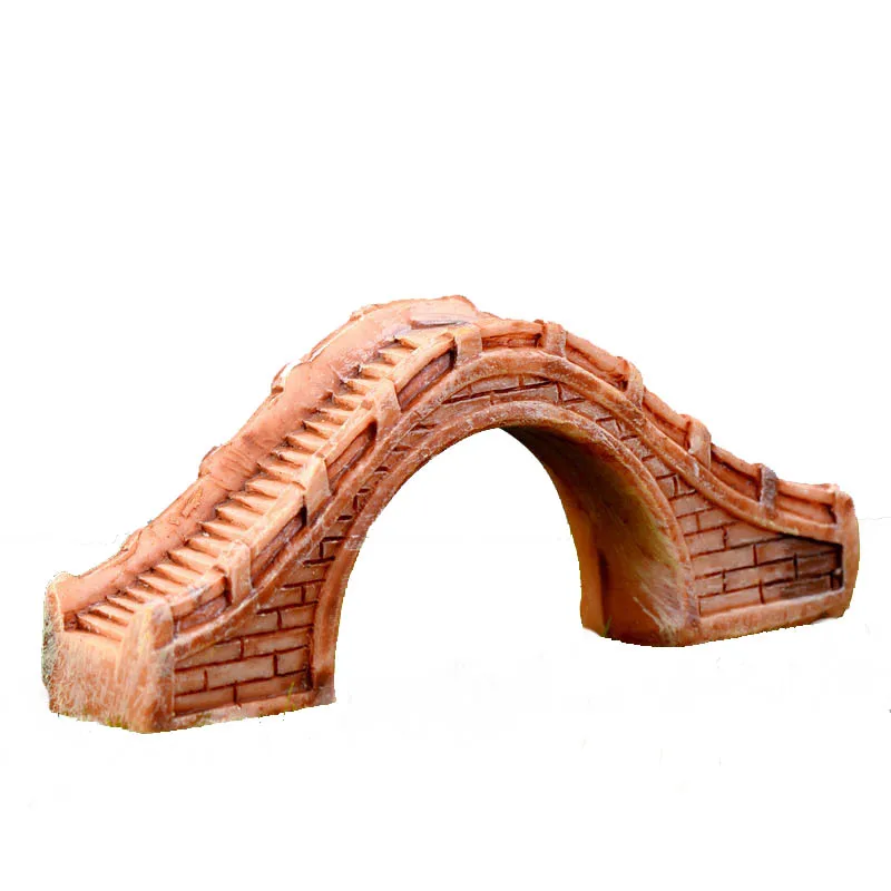 3 15 &quotмилый мини мост украшение для аквариума креативный смоляный пейзаж Ремесло