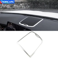 stainless steel car console dashboard audio speaker frame decoration cover trim for bmw x3 g01 x4 g02 interior accessories