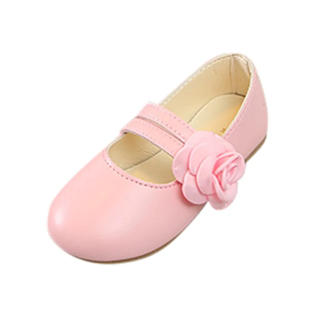 Новинка детская обувь для маленьких девочек с цветочным принтом Танцевальная