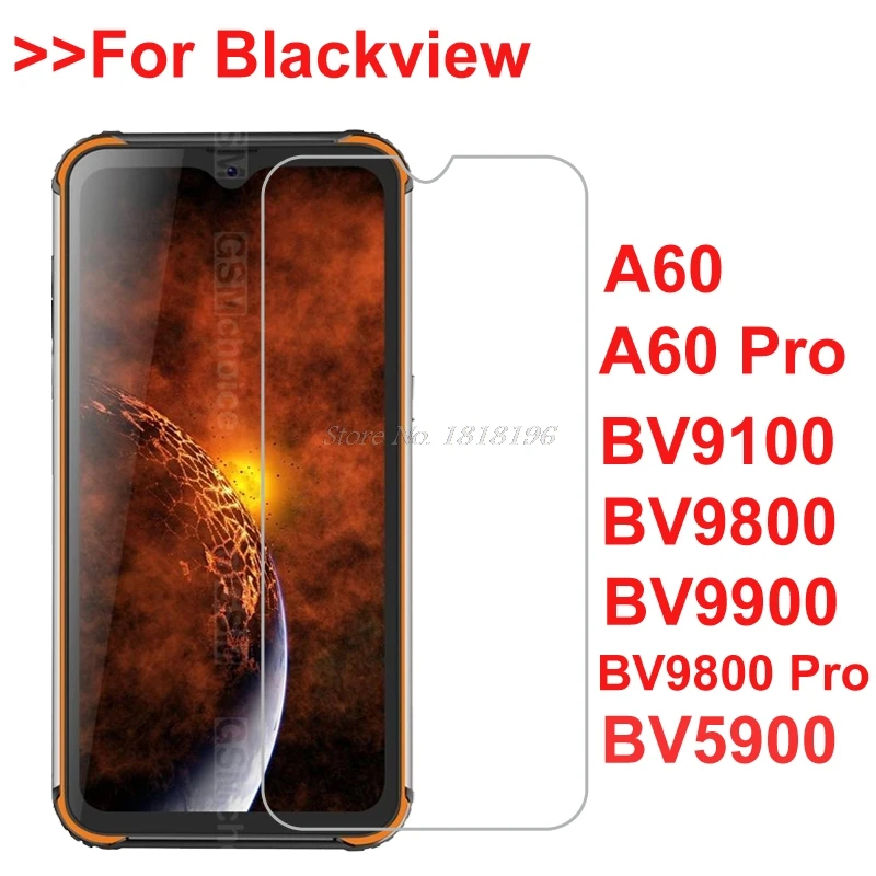 2 шт. для Blackview BV9800 Pro A60 Защитная пленка экрана из закаленного стекла BV9900 BV9100 A80