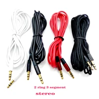 male to male 3 5mm audio aux cable 1m 35 jack to 3 5 mm jack car aux cable for iphone headphone beats speaker aux cord mp34