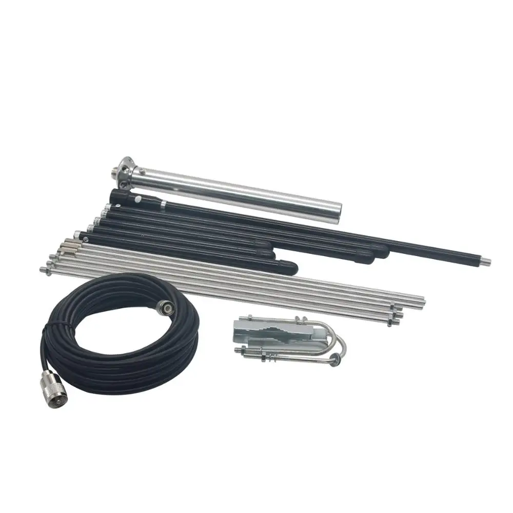 TZT GP NJ Fm Transmitter Antenna 1/4 Wavelength TNC BNC 88Mhz to 108MHz for YF-15B CZE-T251 T501 |