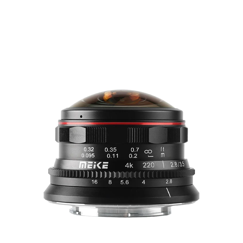 Meike 3 5 мм f2.8 производитель широкоугольный объектив рыбий глаз для Olympus Panasonic Lumix MFT
