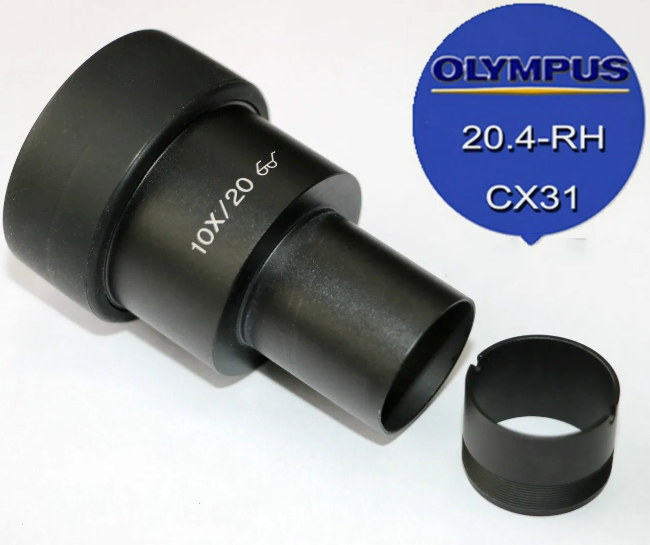 Olympus микроскоп CX31 CX41 SZ61 BX53 окуляр линейка кронштейн 20 4|Запчасти и аксессуары для