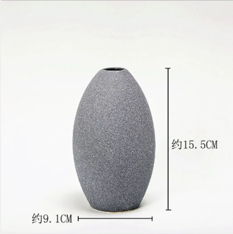 Средиземноморские фарфоровые вазы Керамическая Настольная ваза для цветов