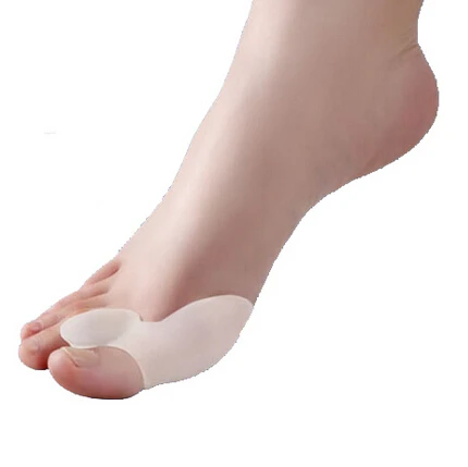 

1Pair Big Toe Separators Gel Silicone Bunion Corrector Straightener Spreader Foot Care Tool Hallux Valgus Pro massager