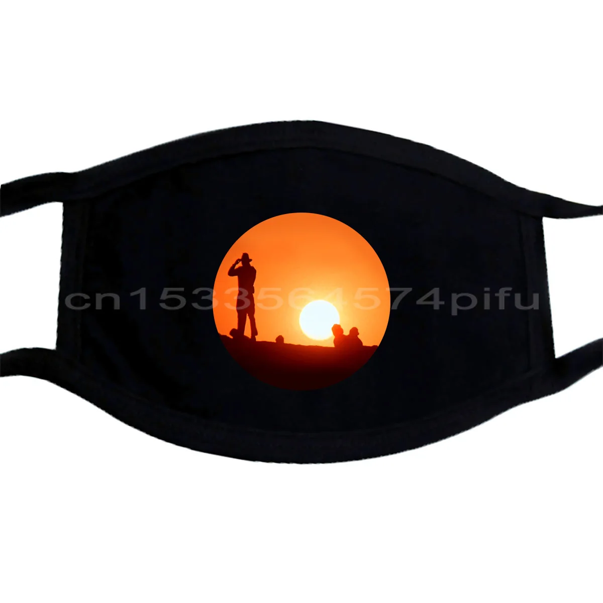 Мужские маски Индиана Джонс Райдерс из потерянного ковчега силуэт пустыни