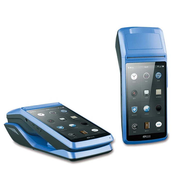 Веха термопринтер чековый счет сенсорный экран Bluetooth wifi GPRS POS машина USB SM Android портативный беспроводной M1