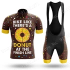 Мужская летняя одежда для велоспорта Donut V2 2021, мужской комплект из Джерси для велоспорта, костюм для шоссейного велосипеда, шорты для горного велосипеда, нагрудник, Униформа, кулоты