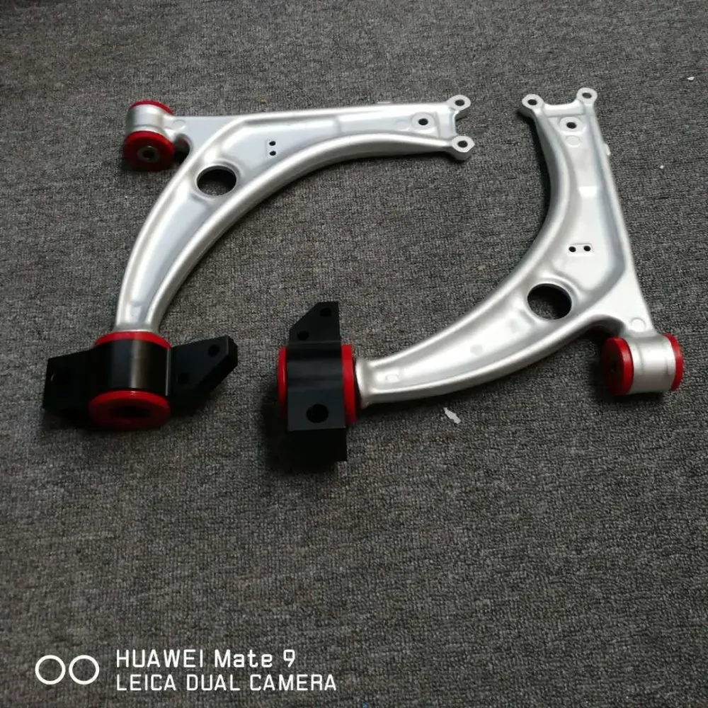 Алюминиевый передний низкий рычаг управления для vw mk5 mk6 gti cc|Рычаги и детали| |