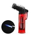 Газовая ветрозащитная мини-зажигалка BBQ Jet, регулируемый бутановый фонарь, Поджиг, аксессуары для кухни