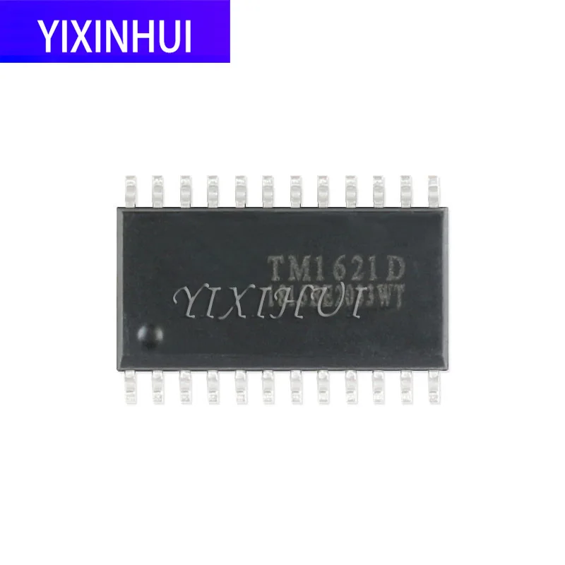 10 шт. оригинальный патч Tm1621d Sop 24 Ram Mapping 14*4 LCD драйвер PI интерфейс|Аксессуары для