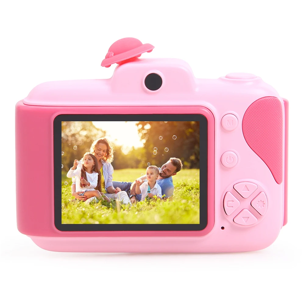 

Cute Children Camera for Boys Girls 2.4 inch IPS Display Mini Camera for Kids Girls Boys Brithdays Gifts Educational Toys