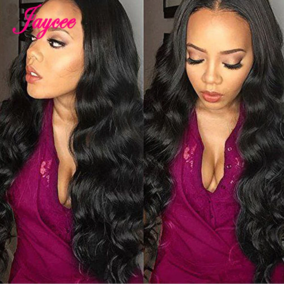 Brazilian Body Wave 3 Bundles With Closure Human Hair Lace 4 Bundles/lot Remy Brazillian Extensions | Шиньоны и парики