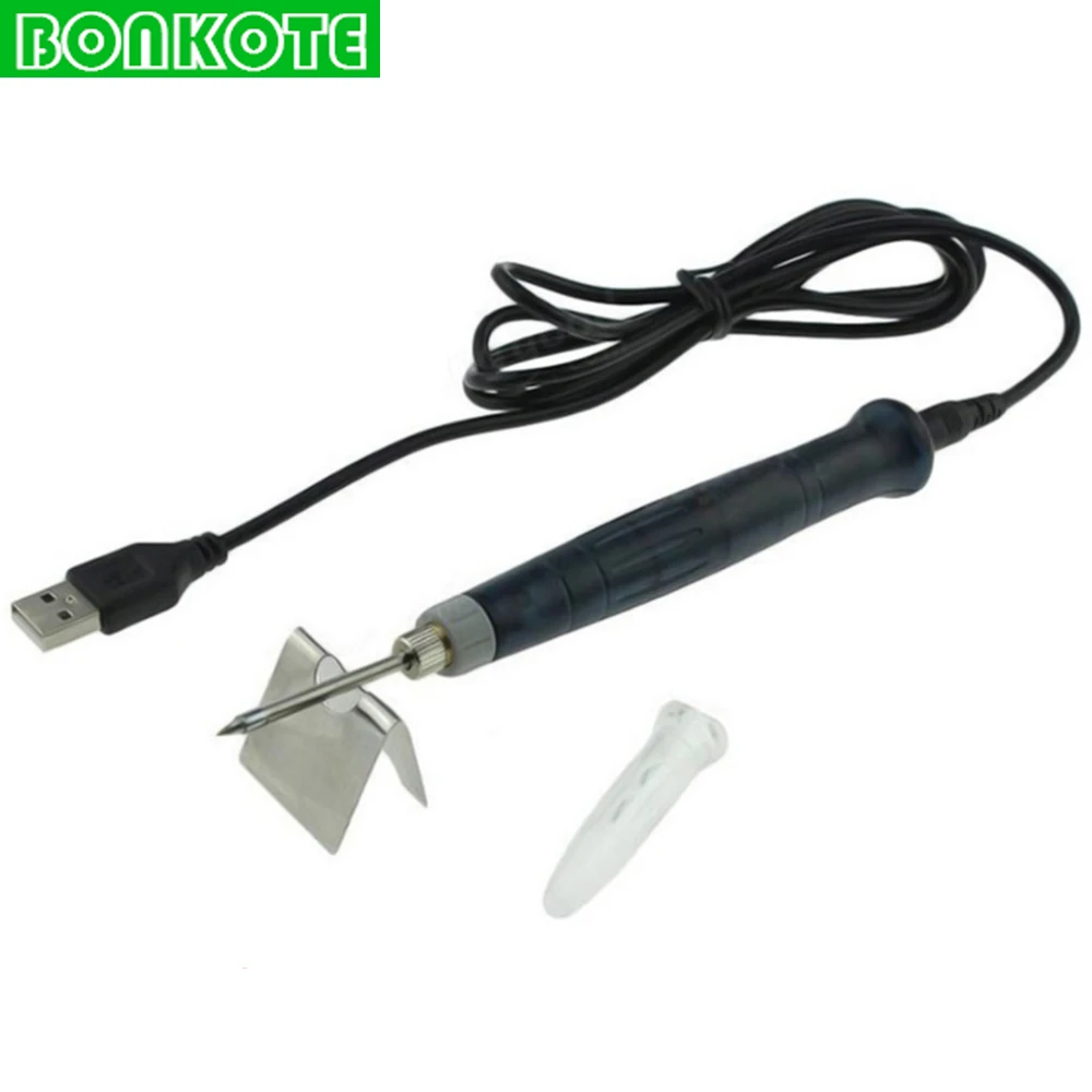 Портативный USB мощность 8 Вт Электрический паяльник сварочная наладочная станция