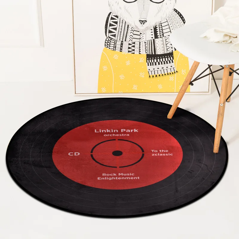 Европейский геометрический круглый ковер для гостиной, детской спальни, коврики и ковры, компьютерный стул, напольный коврик, ковровое покрытие для раздевалки