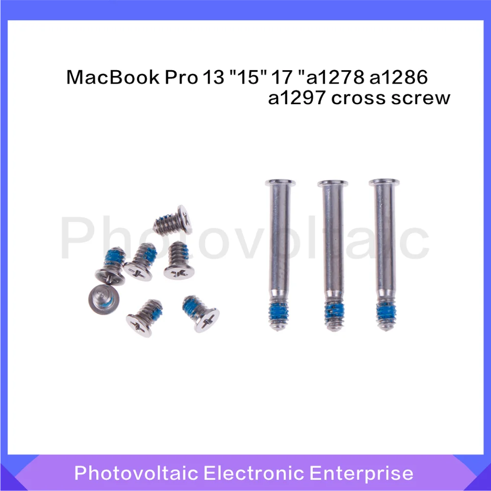 Screw с инструментами для MacBook Pro 13 &quot15&quot 17 &quotзадняя крышка винт Macbook A1278 A1286 A1297