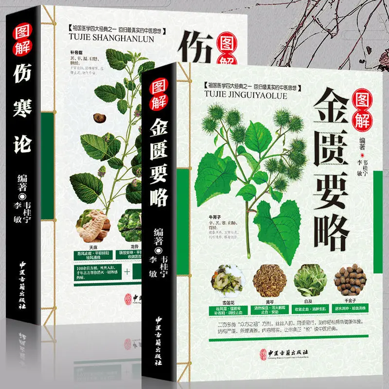 

Book New Synopsis of the Golden Chamber Zhang Zhongjing Genuine Treatise on Febrile and Miscellaneous Diseases Chinese Medicine