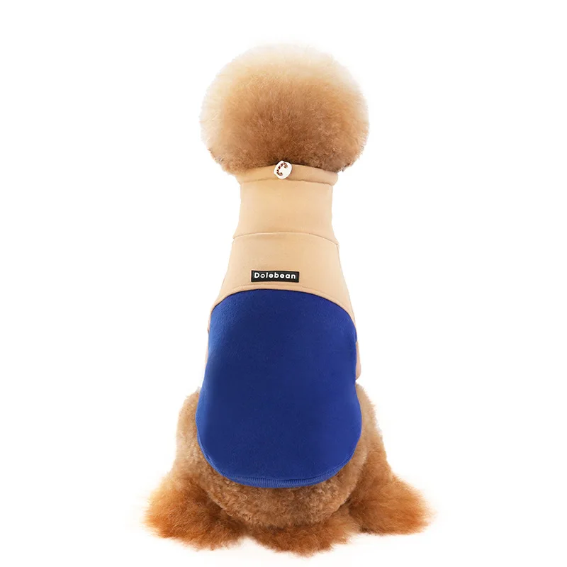 

Autumn and winter new dog sweater high collar warm pet clothes dog clothes