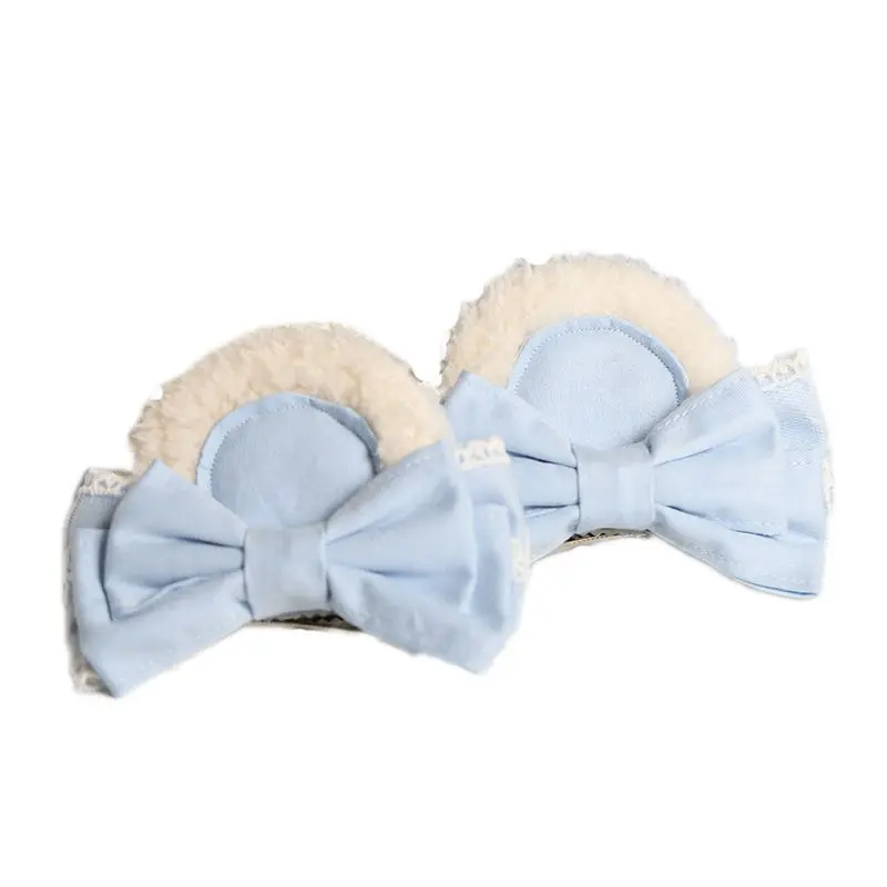 Лолита повязка на голову ручной работы KC аксессуары для волос светильник синий