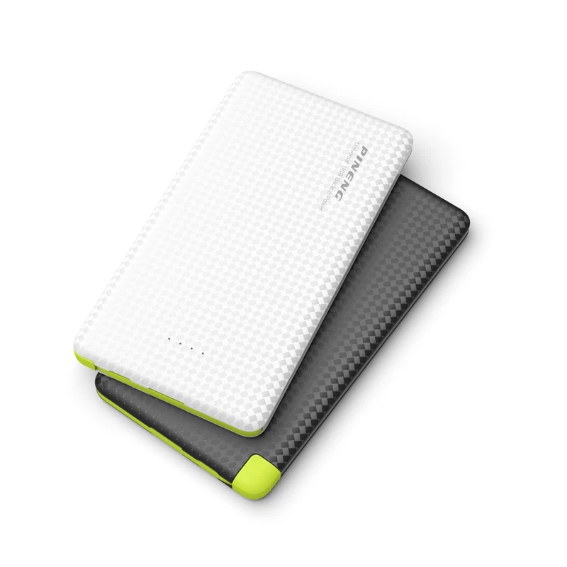 Оригинальный Pineng power Bank 10000mAh PN 952 951 внешний аккумулятор bank 5V 2.1A USB выход для IOS Android