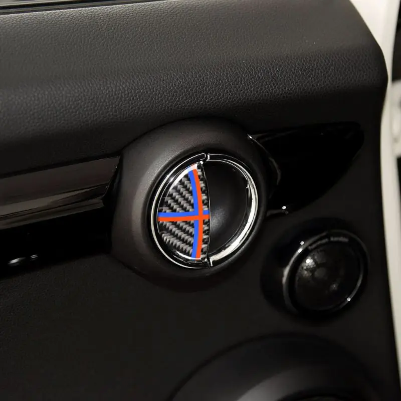 4 шт. для Mini Cooper F55 Clubman F54 Countryman F60 аксессуары интерьера из углеродного волокна
