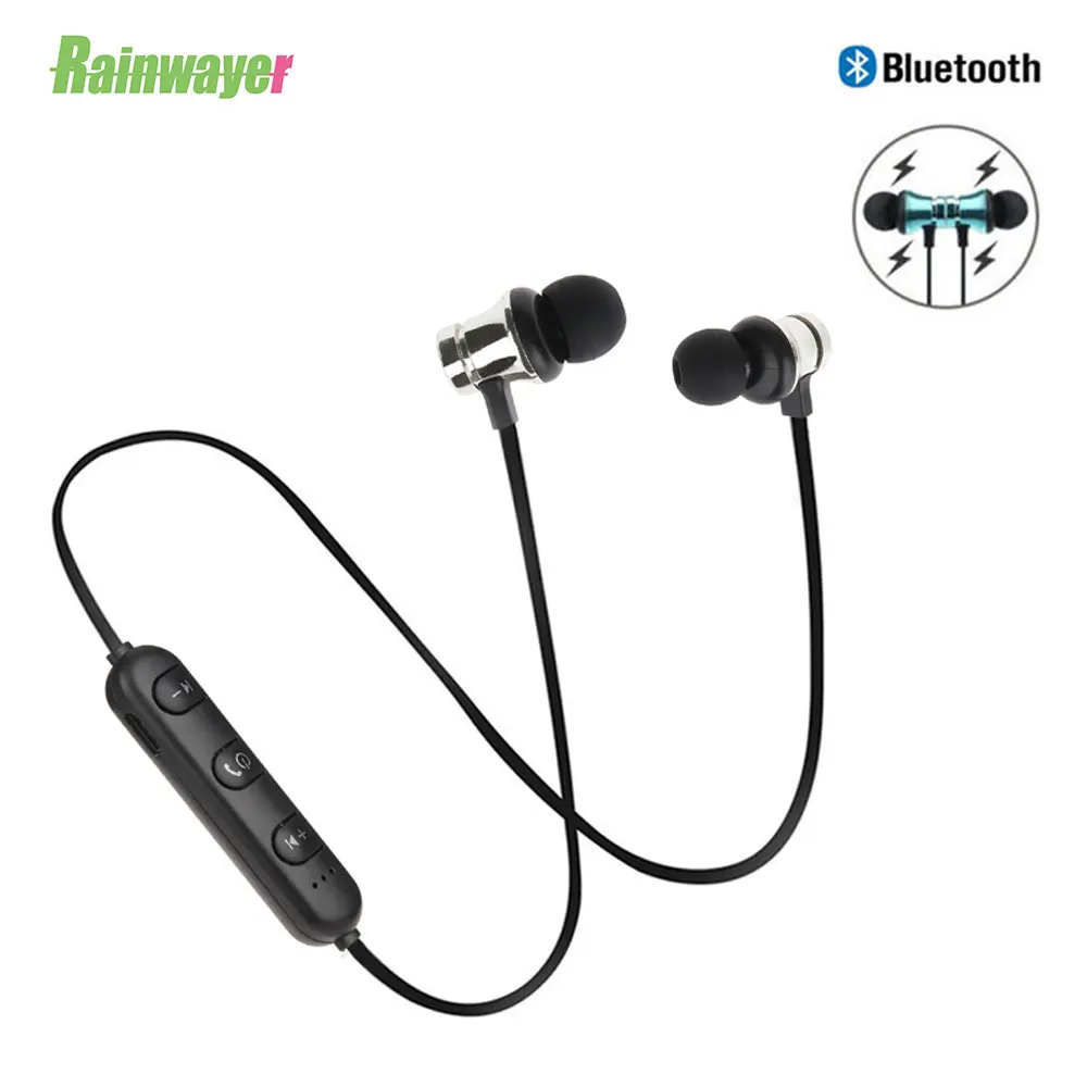 Беспроводные Bluetooth наушники XT11 Магнитная Спортивная Беговая Беспроводная Bluetooth гарнитура для IPhone 6 8X7 Xiaomi Hands Free
