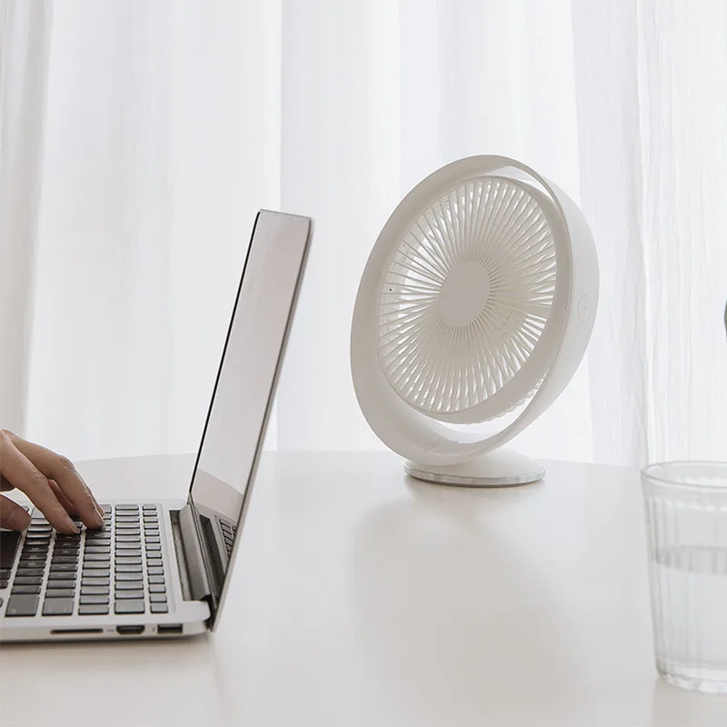 Mijia Mini USB Портативный вентилятор Usb Перезаряжаемый охладитель воздуха 3 режима
