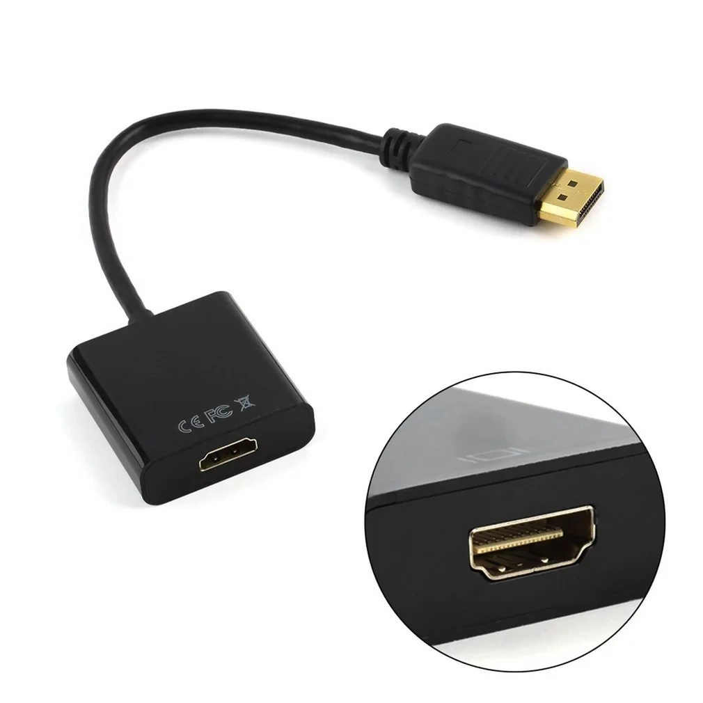 Новинка активный экран ATI Eyefinity HD 4K 1 2 DP папа-HDMI мама Видео Аудио HDTV черный адаптер