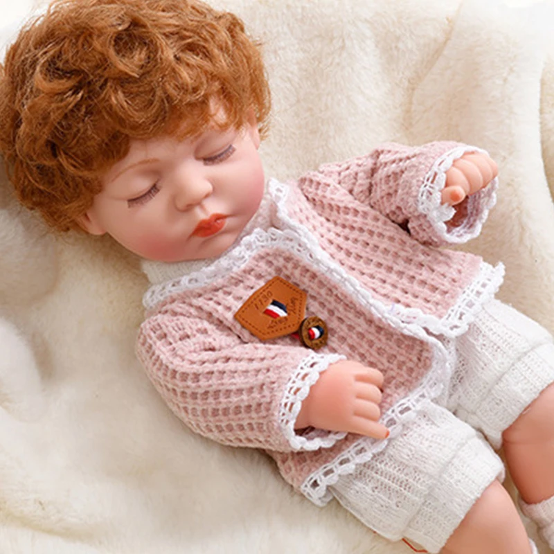 

30cm Baby Reborn Doll Realistic lifelike Newborn Babies Doll Toy For Girls kids Birthday Present can bathe