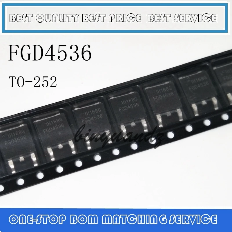 

10PCS/LOT FGD4536TM TO-252 FGD4536 TO252 original Best quality
